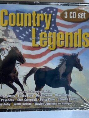 3 CD compellation all-time best country & western music original artists